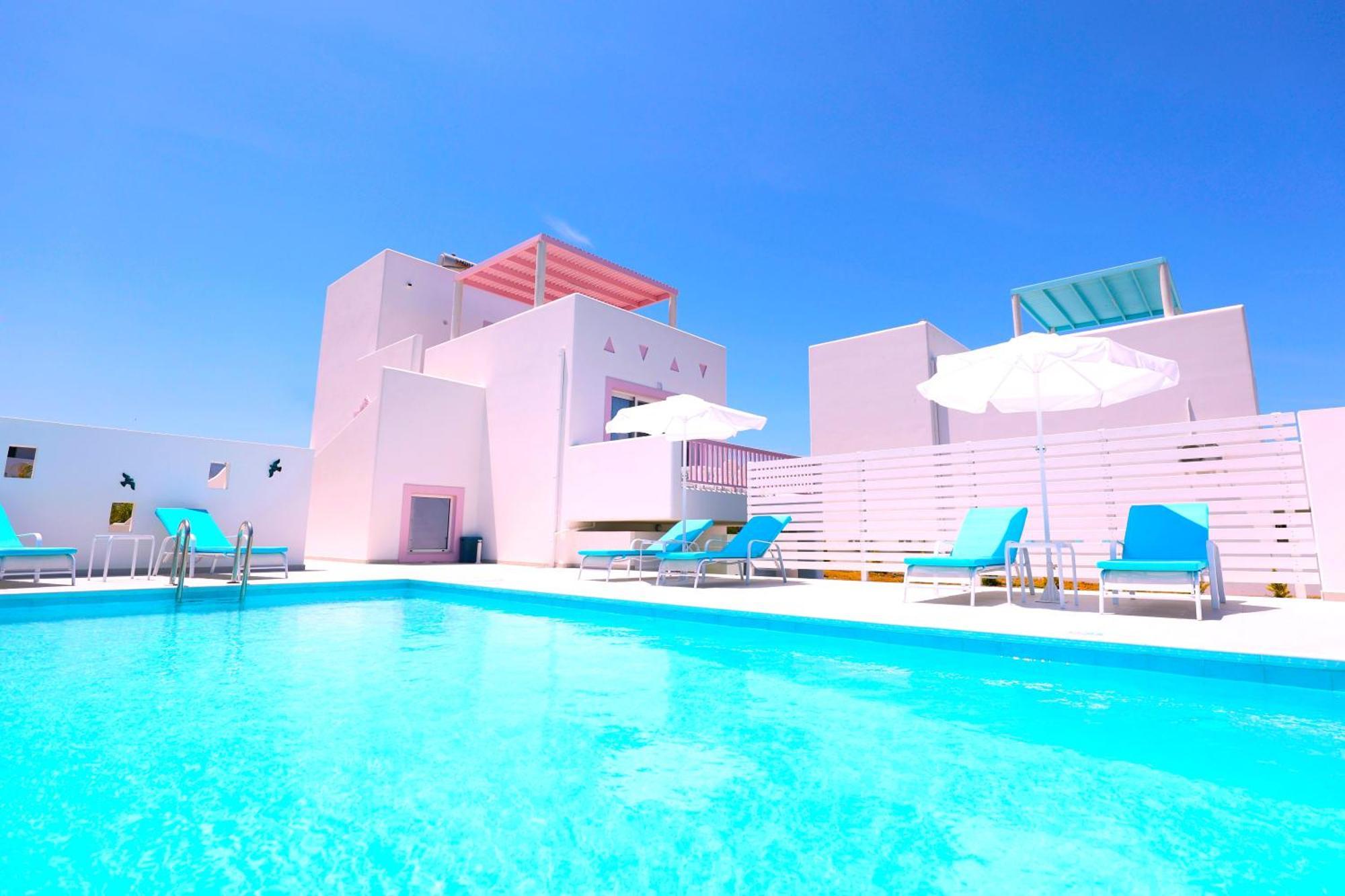 Villa Xenos 6 With A Private Pool Near The Sea Tigaki